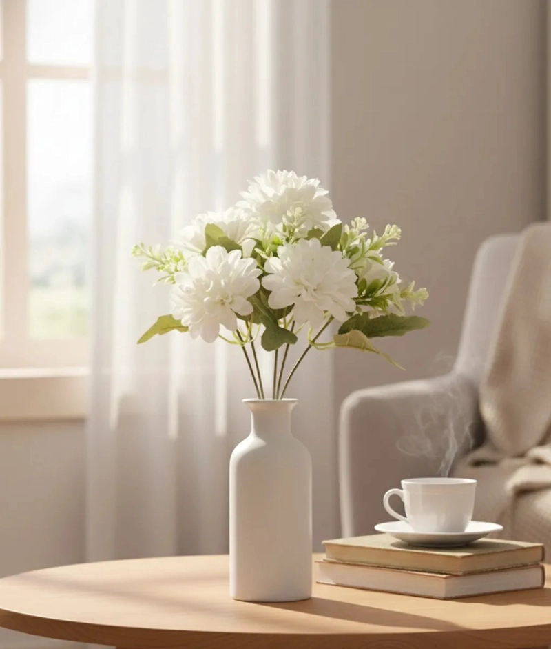 SET 4 RAMO FLORAL ARTIFICIAL FANTASIA ENCANTO CAMPESTRE JHN - 10