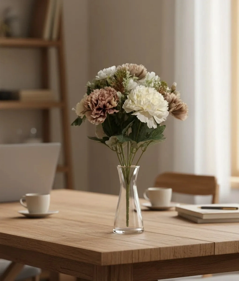 RAMO FLORAL DECORATIVO ARREGLO ARTIFICIAL SILVESTRE JHN - 9