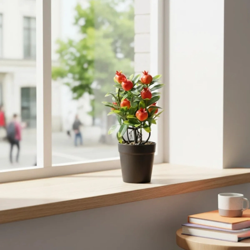 PLANTA ARTIFICIAL DISEÑO FRUTAL ESTILO ADORNO ORNAMENTAL JHN - 5