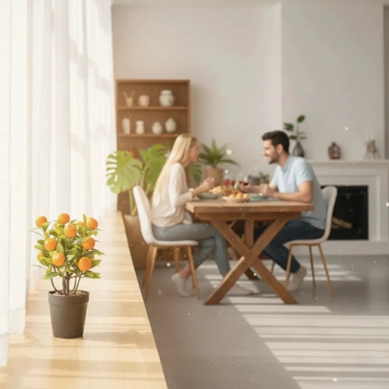 PLANTA ARTIFICIAL DISEÑO FRUTAL ESTILO ADORNO ORNAMENTAL JHN - 7