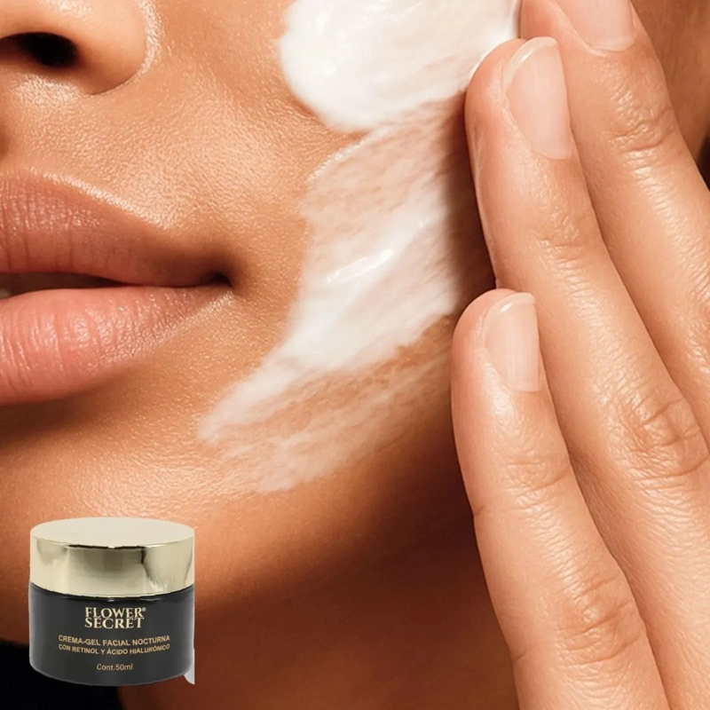 CREMA FACIAL GEL NOCTURNA RETINOL ACIDO HIALURONICO LAU - 6