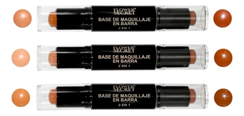 PAQ. 27 BASES DE MAQUILLAJE EN BARRA CONTORNO BELLEZA LAU - 4