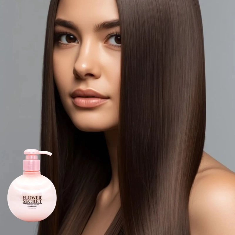 SET 6 CREMAS DE PEINAR COLOR ROSADO NUTRICION CABELLO LAU - 7