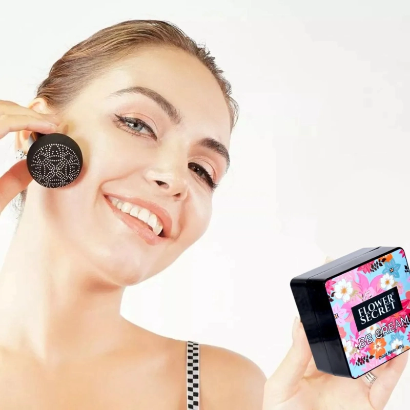 BASE DE MAQUILLAJE BB CREAM CON APLICADOR BELLEZA LAU - 1