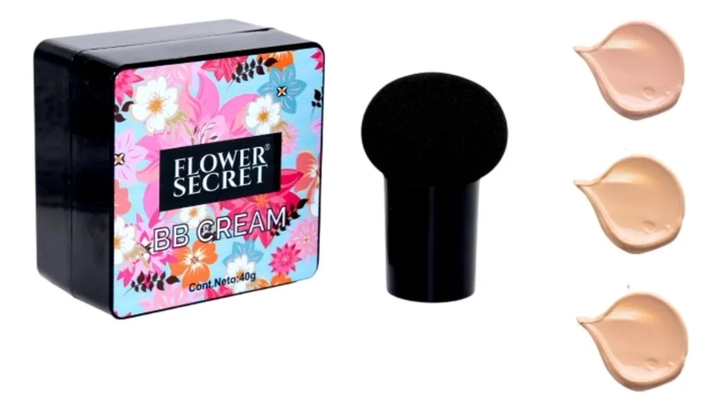 BASE DE MAQUILLAJE BB CREAM CON APLICADOR BELLEZA LAU - 3