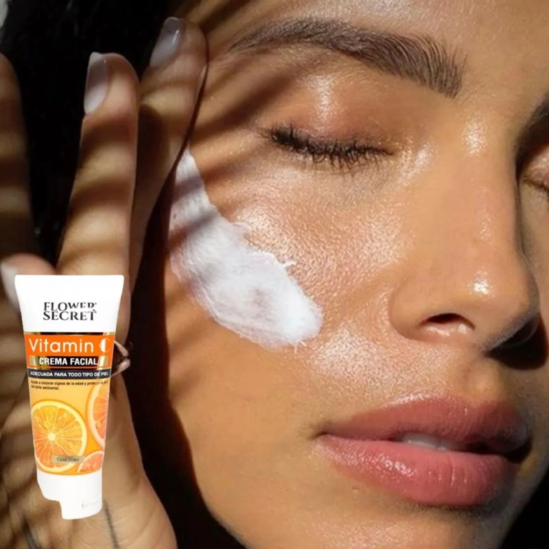 SET 2 CREMAS FACIAL VITAMINA C ANTIOXIDANTE BELLEZA LAU - 6