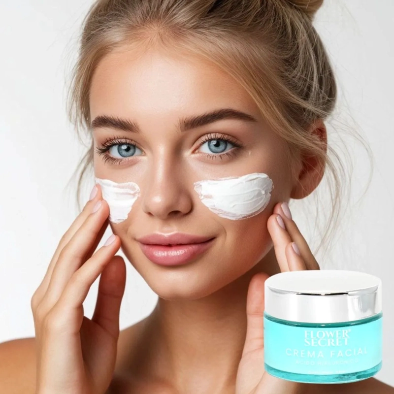 SET 2 CREMA FACIAL ACIDO HIALURONICO REJUVENECE HIDRATA LAU - 6