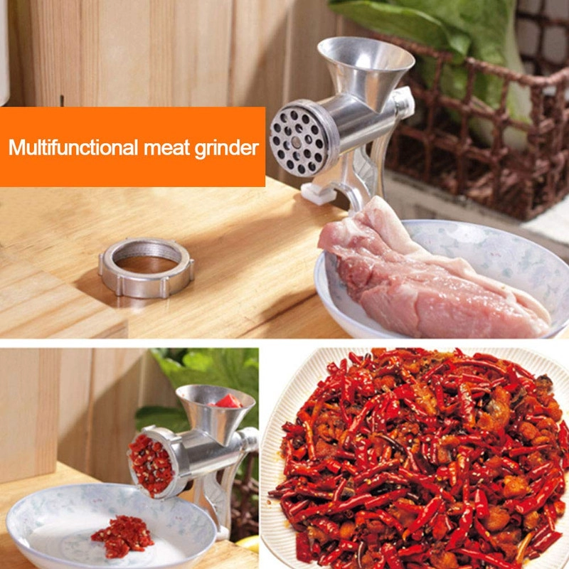 MOLEDORA PICADORA CARNE MANUAL PORTATIL HOGAR COCINA LAU - 4