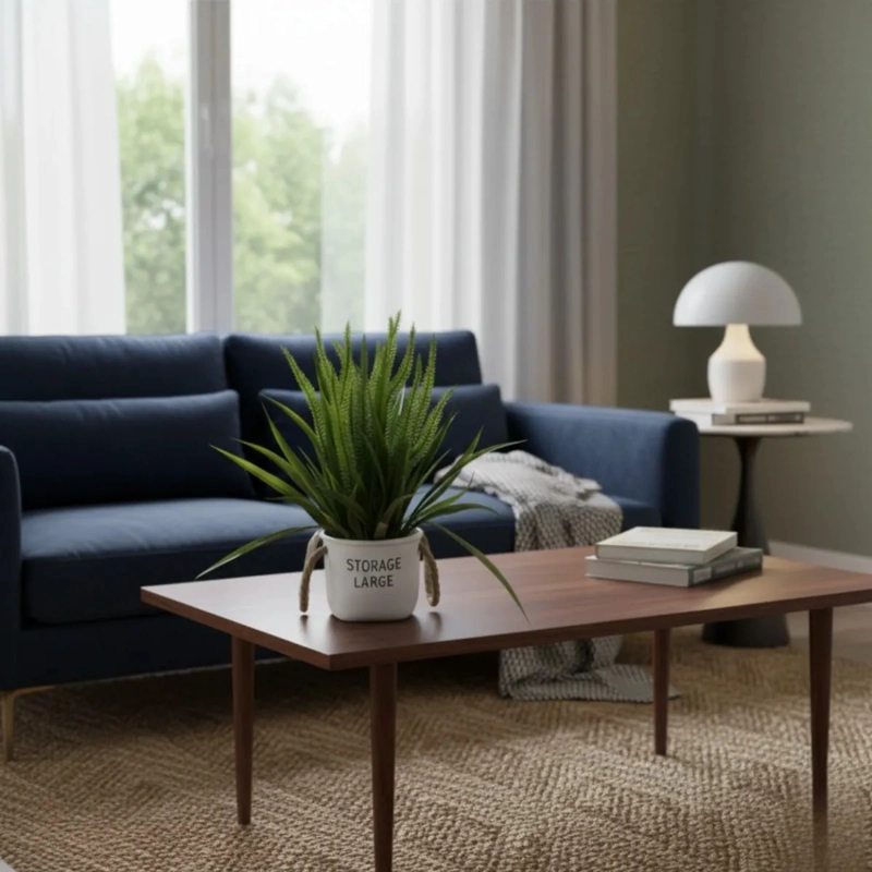 PLANTA ARTIFICIAL DECORATIVA FOLLAJE SILVESTRE REALISTA JHN - 9