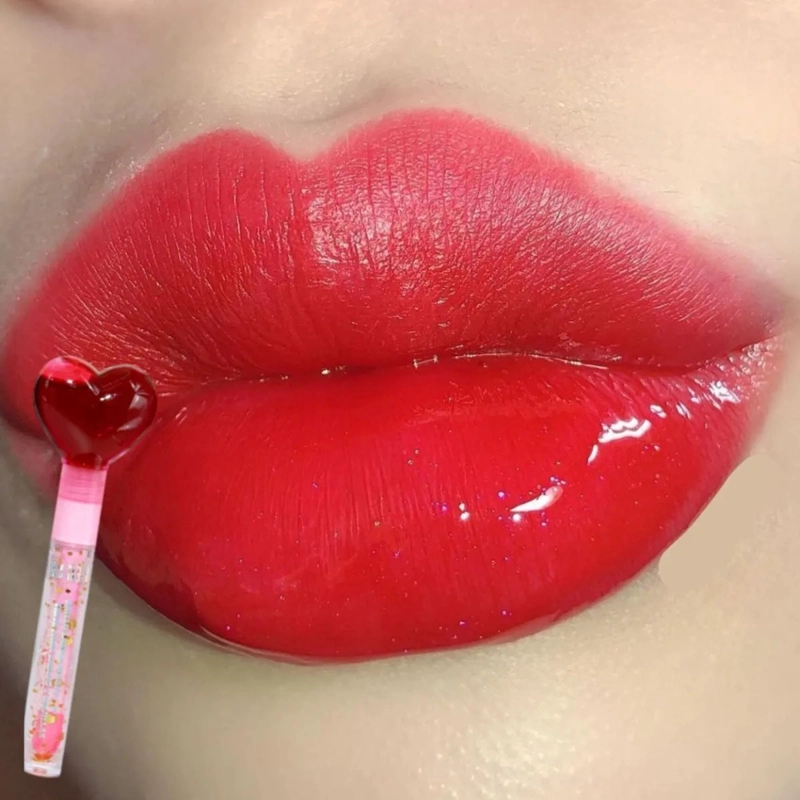 PACK 24 BRILLOS LABIALES MAGICO TINTA LABIAL MAQUILLAJE LAU - 4