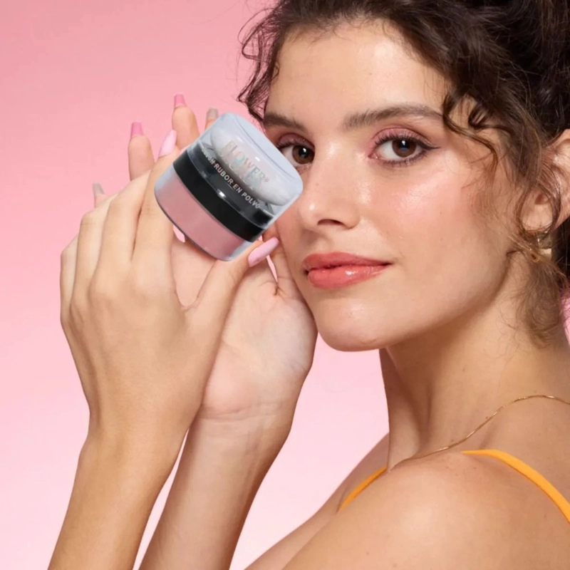 PACK 12 RUBOR POLVO BLUSH CON ESPONJA ACABADO NATURAL LAU - 1