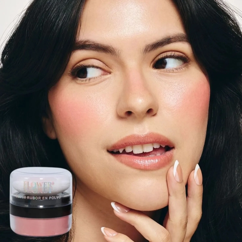 PACK 12 RUBOR POLVO BLUSH CON ESPONJA ACABADO NATURAL LAU - 2