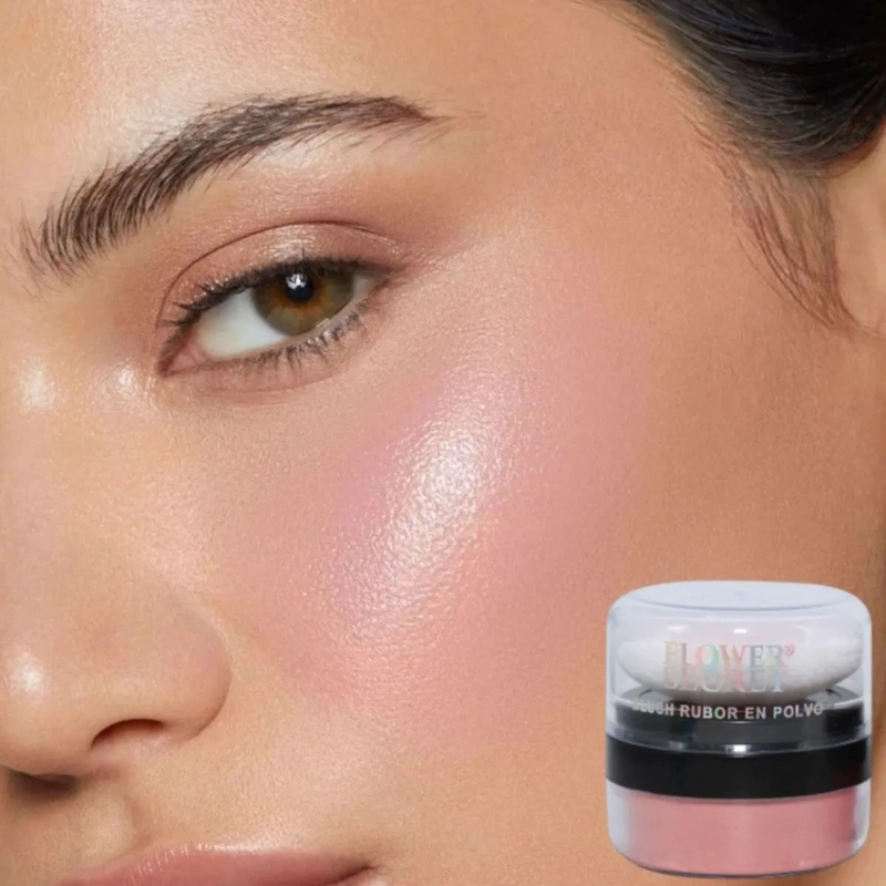 PACK 12 RUBOR POLVO BLUSH CON ESPONJA ACABADO NATURAL LAU - 6