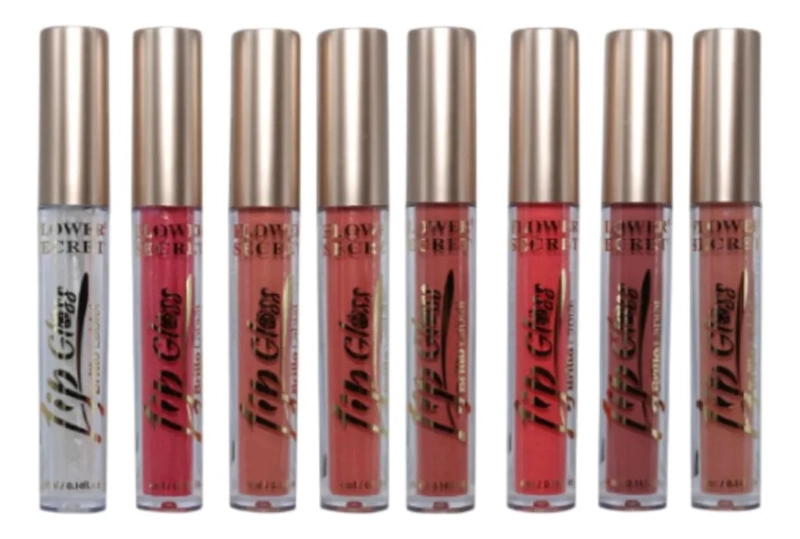 PACK 24 BRILLOS LABIALES GLOSS ILUMINAR LOOK MAQUILLAJE LAU - 2