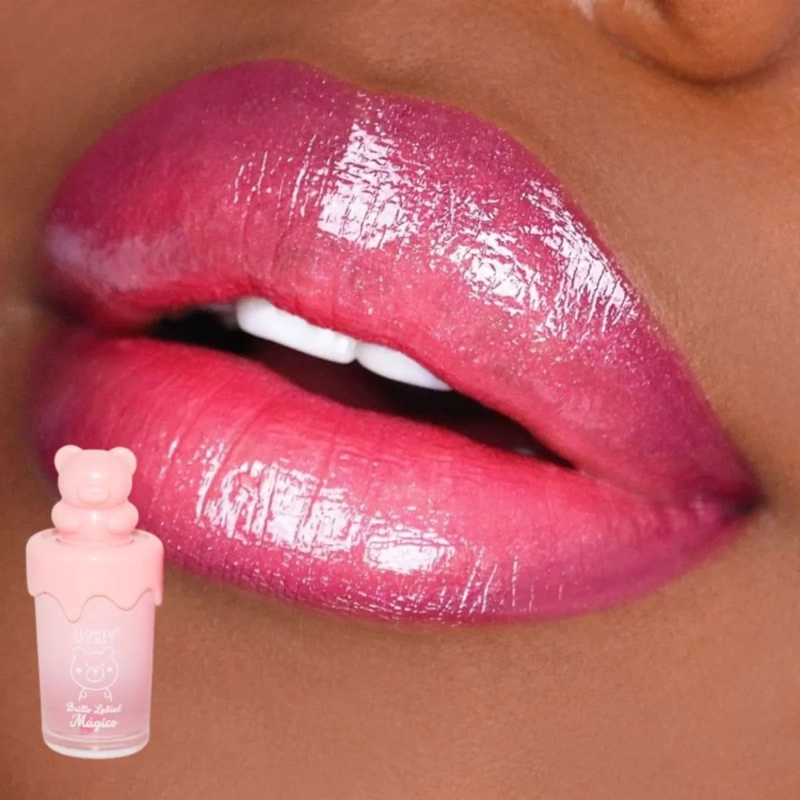 PACK DE 24 BRILLOS LABIALES MAGICO DISEÑO OSITO MAQUILLA LAU - 3