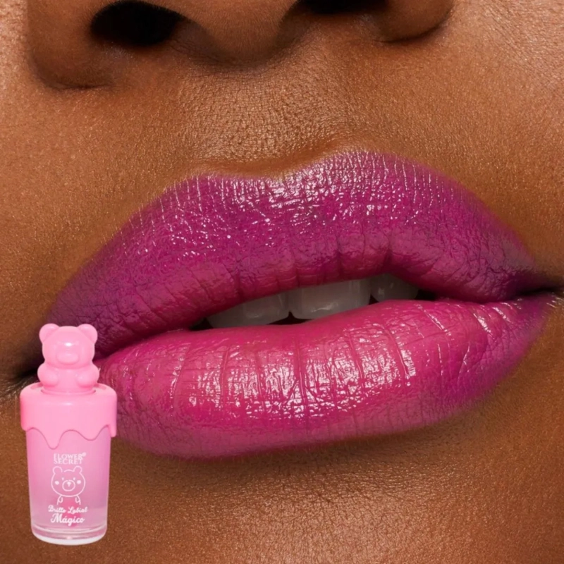 PACK DE 24 BRILLOS LABIALES MAGICO DISEÑO OSITO MAQUILLA LAU - 4