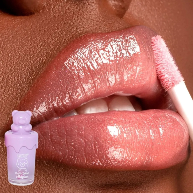 PACK DE 24 BRILLOS LABIALES MAGICO DISEÑO OSITO MAQUILLA LAU - 5