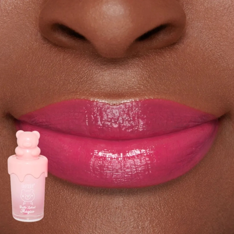 PACK DE 24 BRILLOS LABIALES MAGICO DISEÑO OSITO MAQUILLA LAU - 6