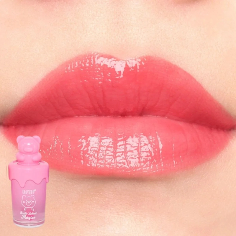 PACK DE 24 BRILLOS LABIALES MAGICO DISEÑO OSITO MAQUILLA LAU - 7