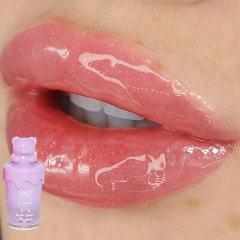 PACK DE 24 BRILLOS LABIALES MAGICO DISEÑO OSITO MAQUILLA LAU - 8