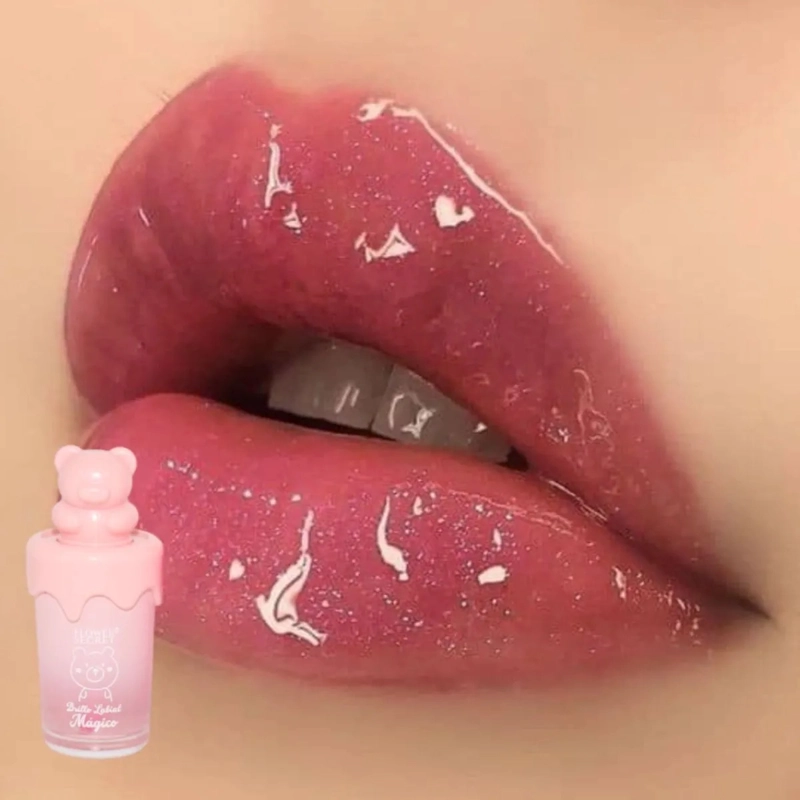 PACK DE 24 BRILLOS LABIALES MAGICO DISEÑO OSITO MAQUILLA LAU - 9