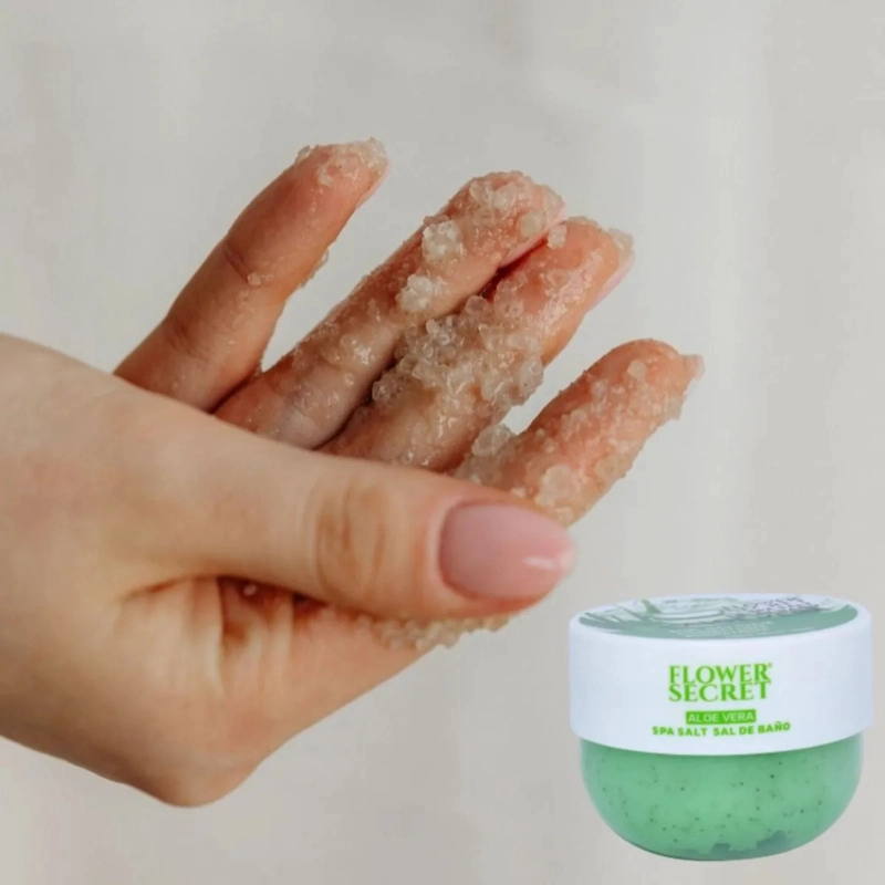 SET 3 SALES DE BAÑO CON EXTRACTO DE ALOE VERA HIDRATA LAU - 4