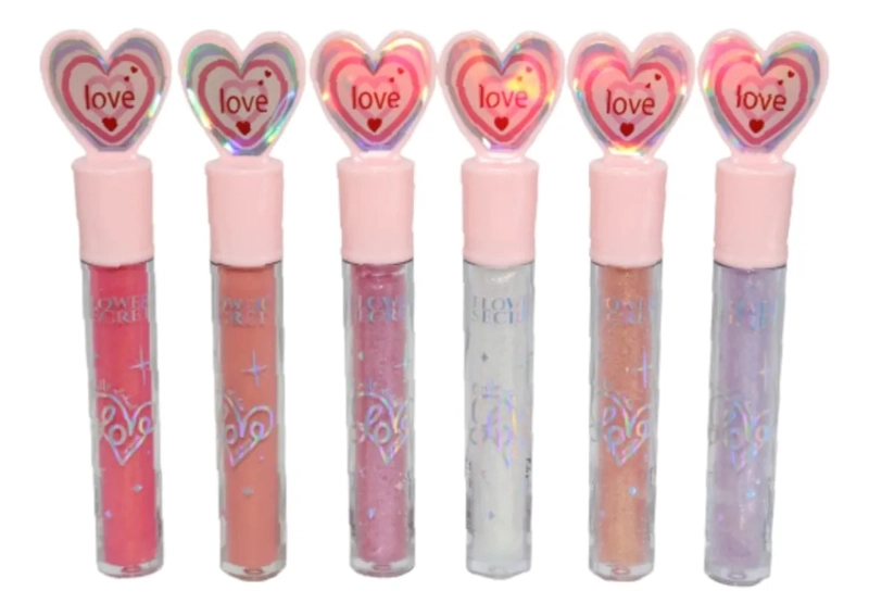 PACK 24 BRILLOS LABIALES EFECTO GLITTER REFLECTANTE LAU - 2