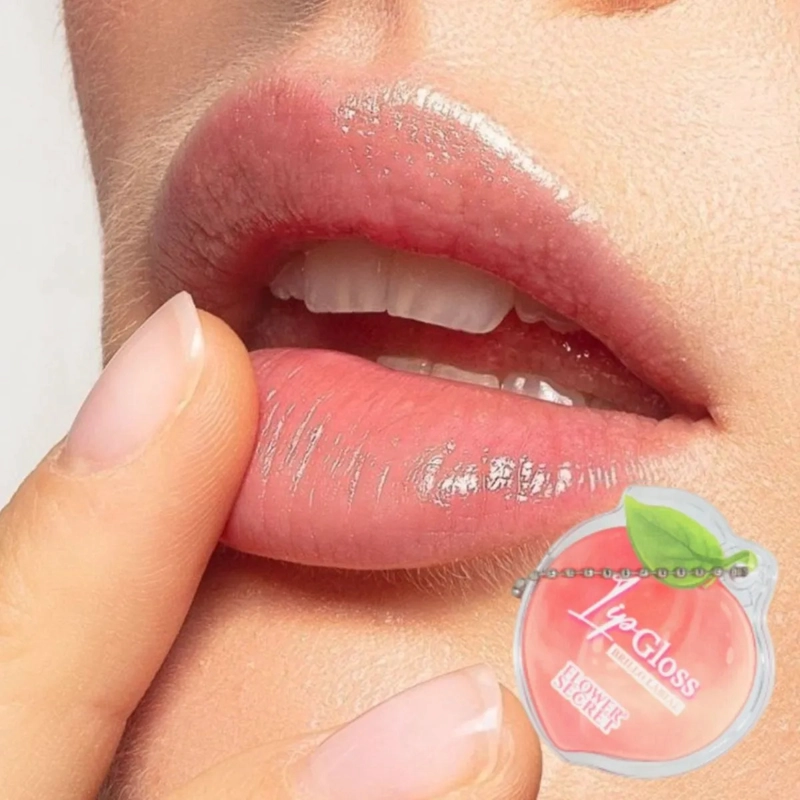 PACK 24 BRILLOS LABIALES AROMA DURAZNO HIDRATAR LABIOS LAU - 2