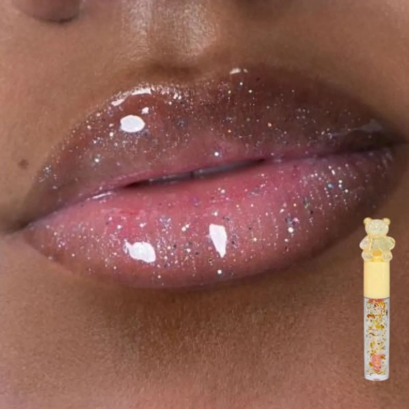 PACK 24 BRILLOS LABIALES AROMA FRUTAL GLITTER BELLEZA LAU - 8
