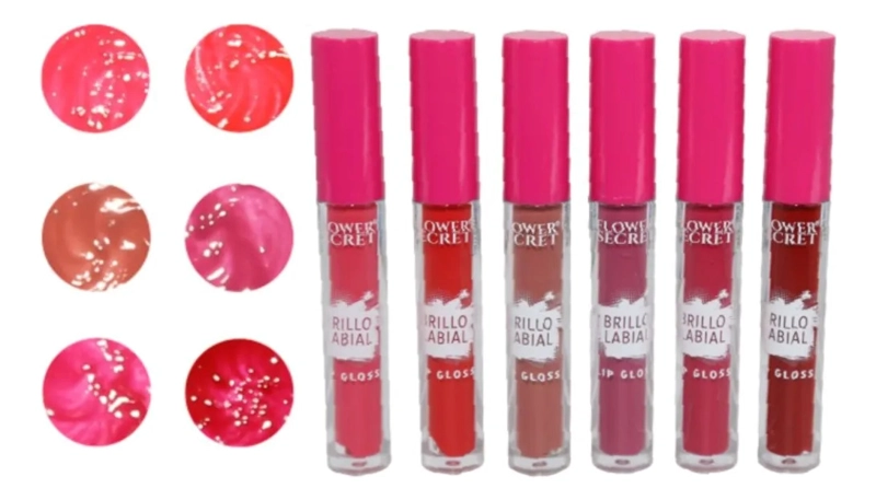 PACK DE 24 BRILLOS LABIALES GLOSS BELLEZA MAQUILLAJE LAU - 2