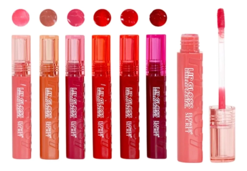 PACK 24 BRILLOS LABIALES EFECTO GLOSS TINTA BRILLANTE LAU - 2