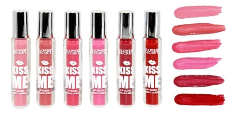 PACK 24 BRILLOS LABIALES EFECTO PERLADO HIDRATANTE LAU - 2