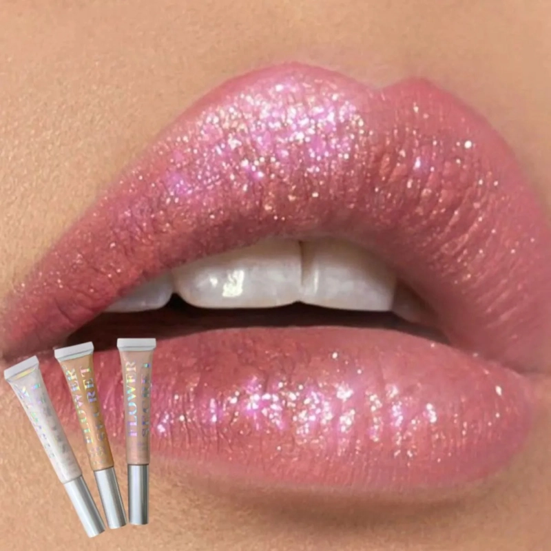 PACK 24 BRILLOS LABIALES HOLOGRAFICOS CON APLICADOR LAU - 8