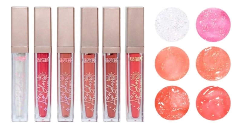 PACK 24 BRILLOS LABIALES CON GLITTER ILUMINAR LABIOS LAU - 2