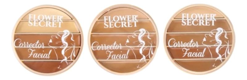 SET 4 CORRECTORES FACIAL IMPERFFECIONES MAQUILLAJE LAU - 3