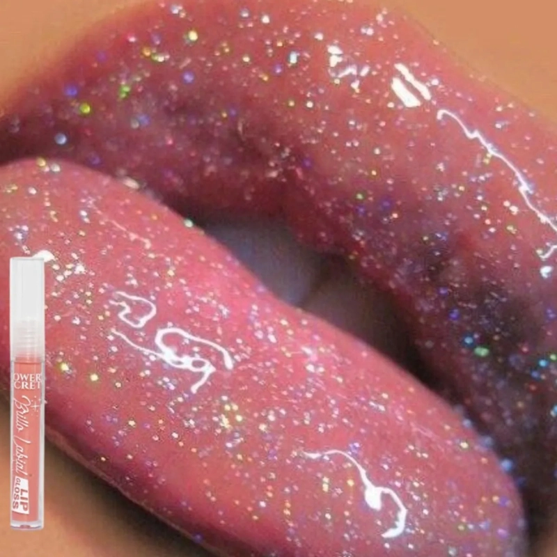 PACK 24 BRILLOS LABIALES GLITTER AROMA CHOCOLATE BELLEZA LAU - 5