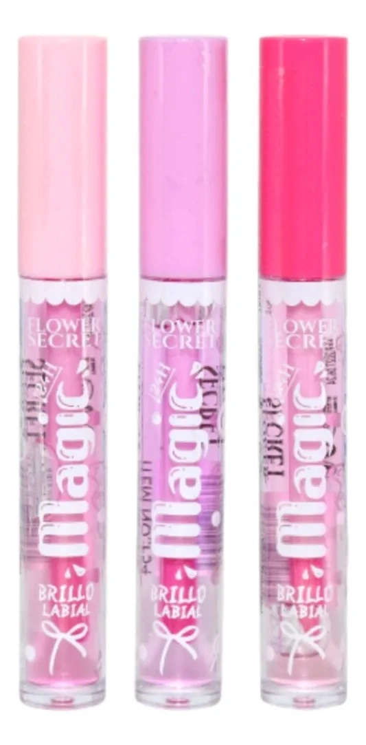 PACK 24 BRILLO LABIALES MAGICO BEST SWEEST MAQUILLAJE LAU - 2