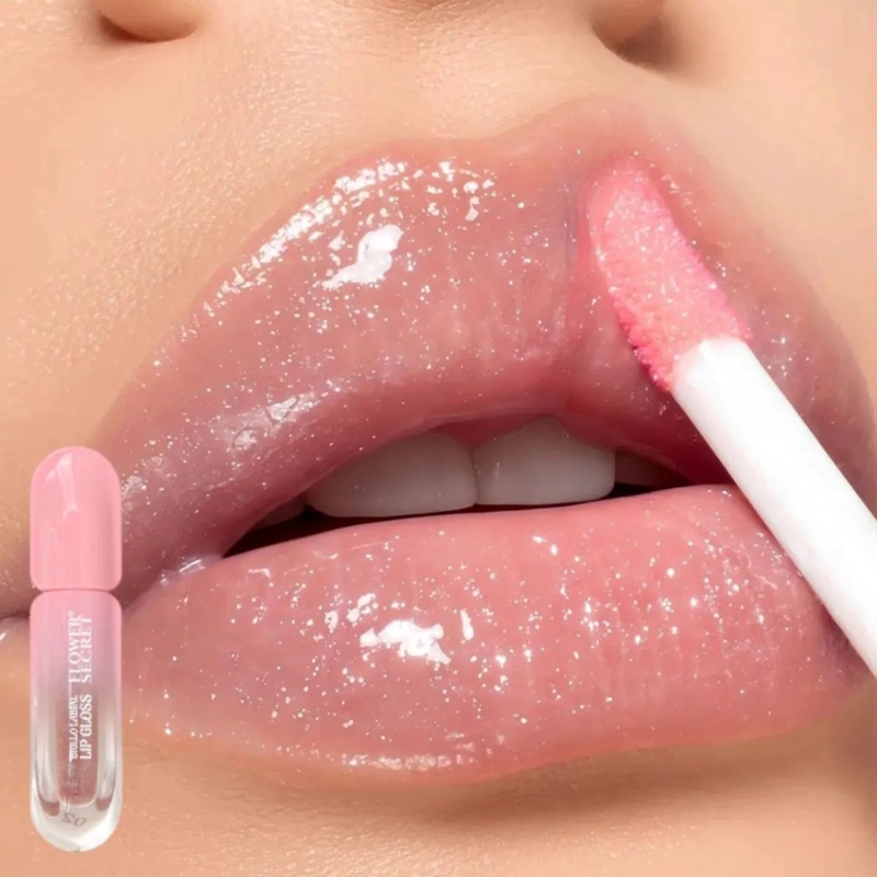 PACK 24 BRILLOS LABIALES NUDE PERLADO BRILLANTES BELLEZA LAU - 1