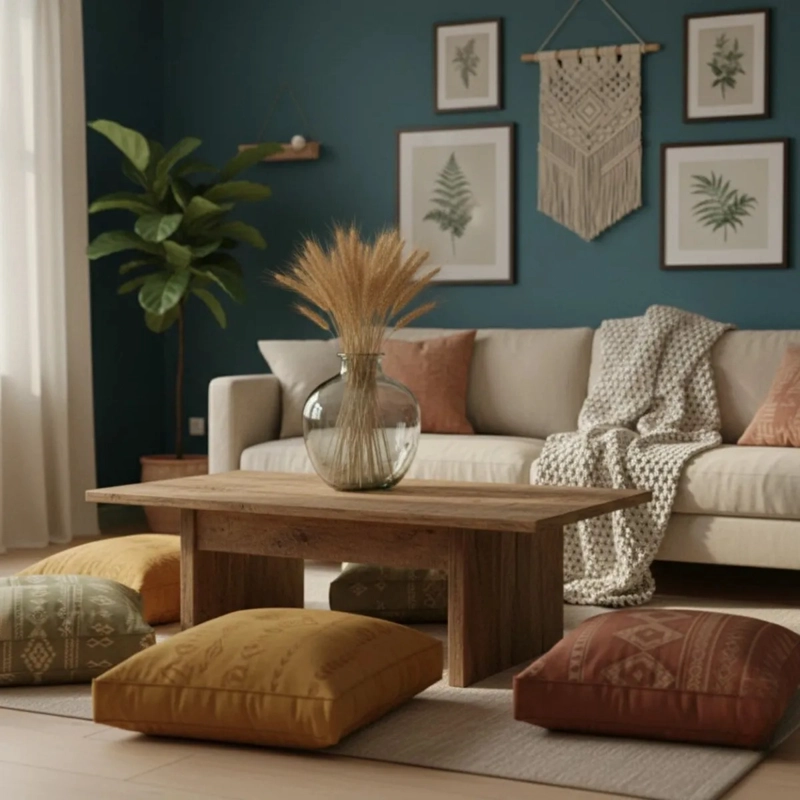 RAMO ESPIGAS SECAS NATURALES DECORACION ESTILO NORDICO AJ - 10
