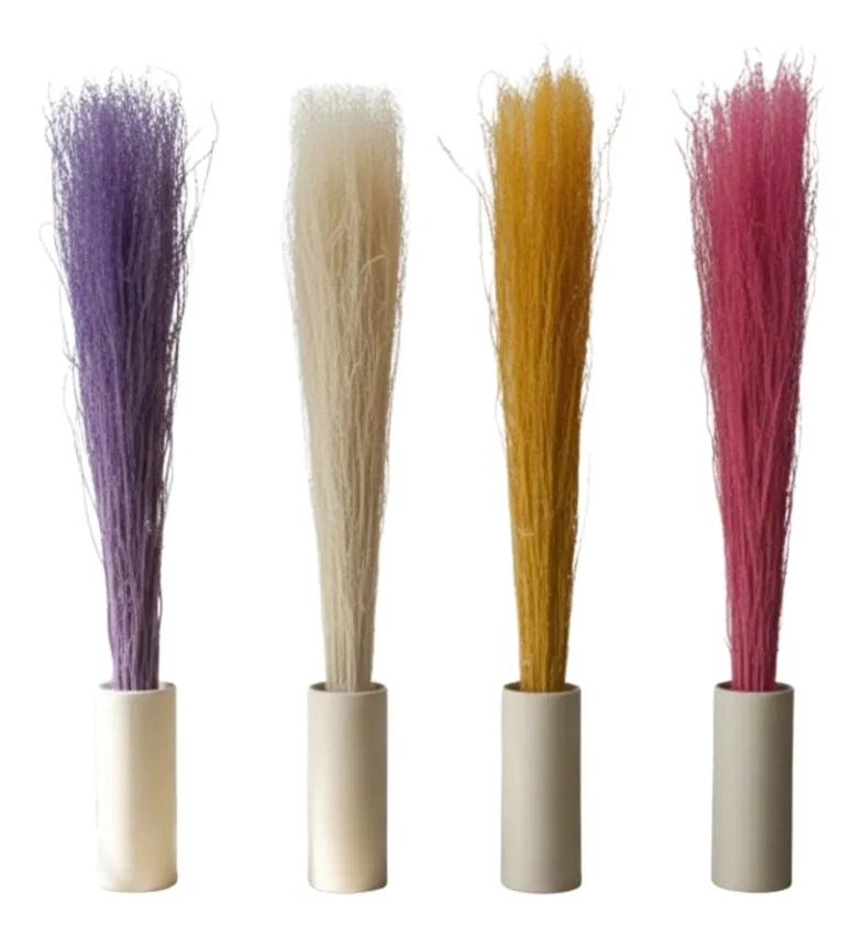SET 4 FOLLAJES DECORATIVOS FLOREROS ESPACIOS MODERNOS AJ - 1
