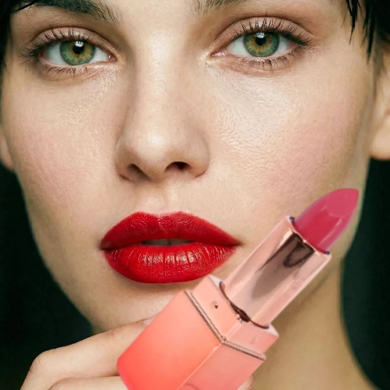 PAQ 24 LABIALES BARRA CREMOSOS EFECTO NATURAL ELEGANTE ALJ - 7
