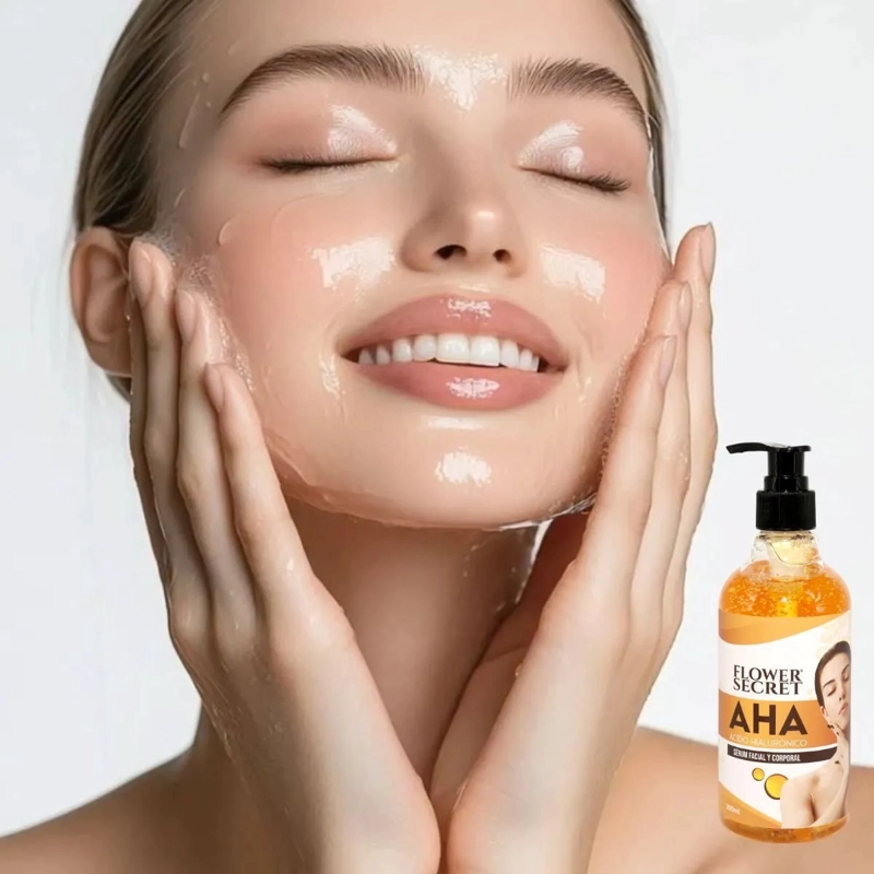 SET 2 SERUM FACIAL ACIDO HIALURONICO HIDRATA EXFOLIA LAU - 4