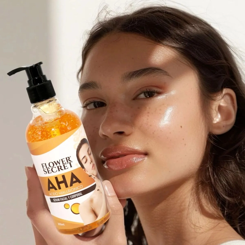 SET 2 SERUM FACIAL ACIDO HIALURONICO HIDRATA EXFOLIA LAU - 7