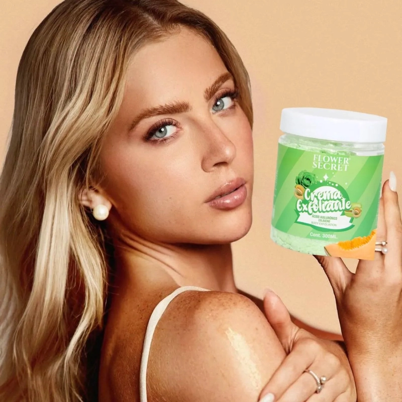 SET 3 CREMAS EXFOLIANTES HELADOS MELON, FRESA, NARANJA LAU - 1