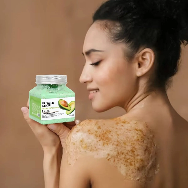 SET 3 CREMAS EXFOLIANTES NUTRICION PIEL PALTA FRAMBUESA LAU - 1