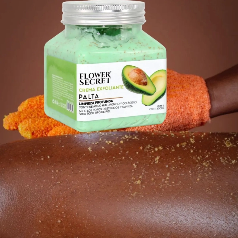 SET 3 CREMAS EXFOLIANTES NUTRICION PIEL PALTA FRAMBUESA LAU - 2