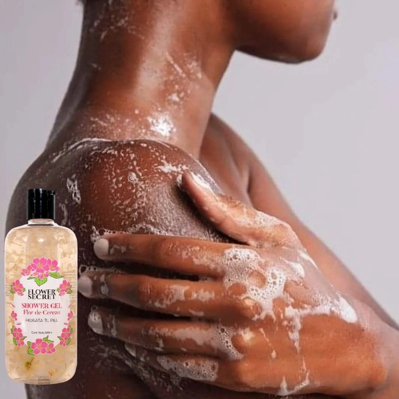SET 4 GEL DE DUCHA FLOR DE CEREZO HIDRATA TU PIEL LAU - 4