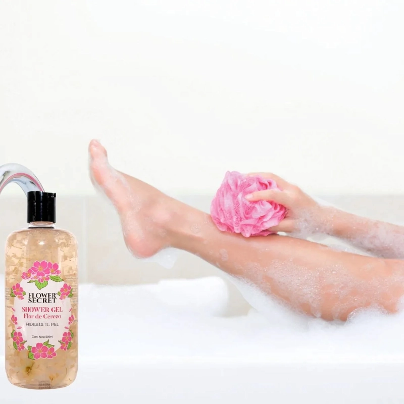 SET 4 GEL DE DUCHA FLOR DE CEREZO HIDRATA TU PIEL LAU - 6