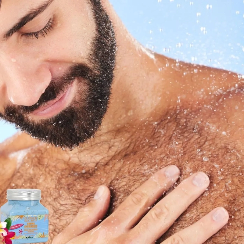SET 2 CREMA EXFOLIANTE CORPORAL COLAGENO PARA HOMBRES LAU - 2