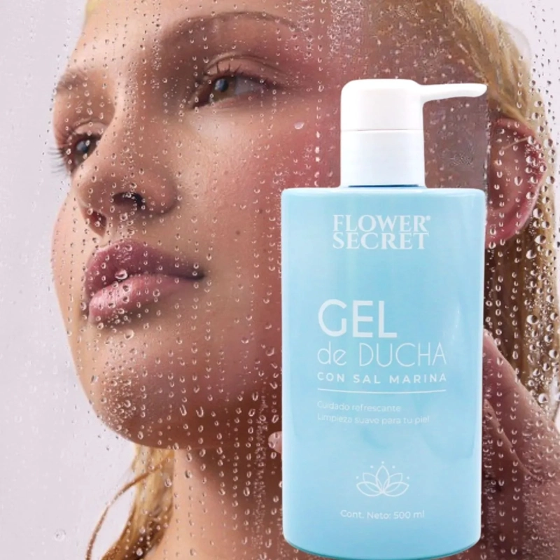SET 3 GEL DE DUCHA PURIFICANTE CORPORAL SAL MARINA LAU - 6